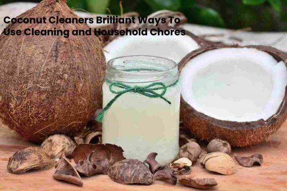 Coconut Cleaners Brilliant Ways To Use Cleaning and Household Chores
