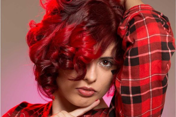 cherry red hair color