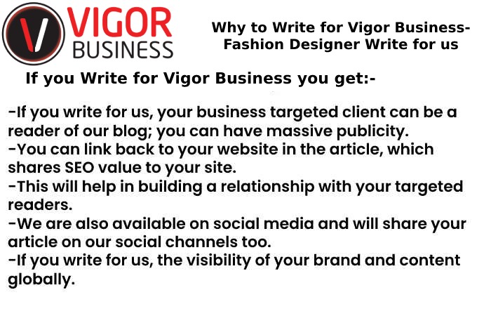 Why to write for Vigor Business
