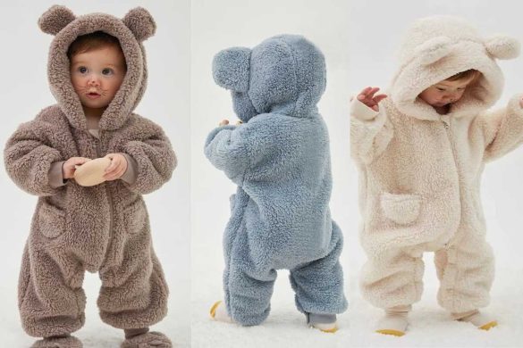 Bear-Design-Long-Sleeve-Baby-Jumpsuit - Make Your Babies Charming