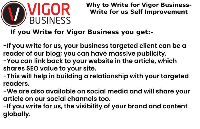 Why Write for Vigor Business?
