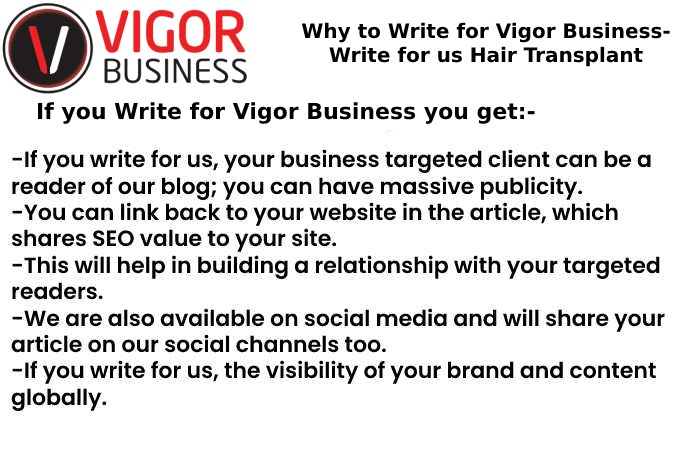 Why Write for the Vigor Business
